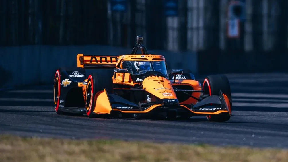 Pato terminó en la posición 25 en Portland | @ArrowMcLaren