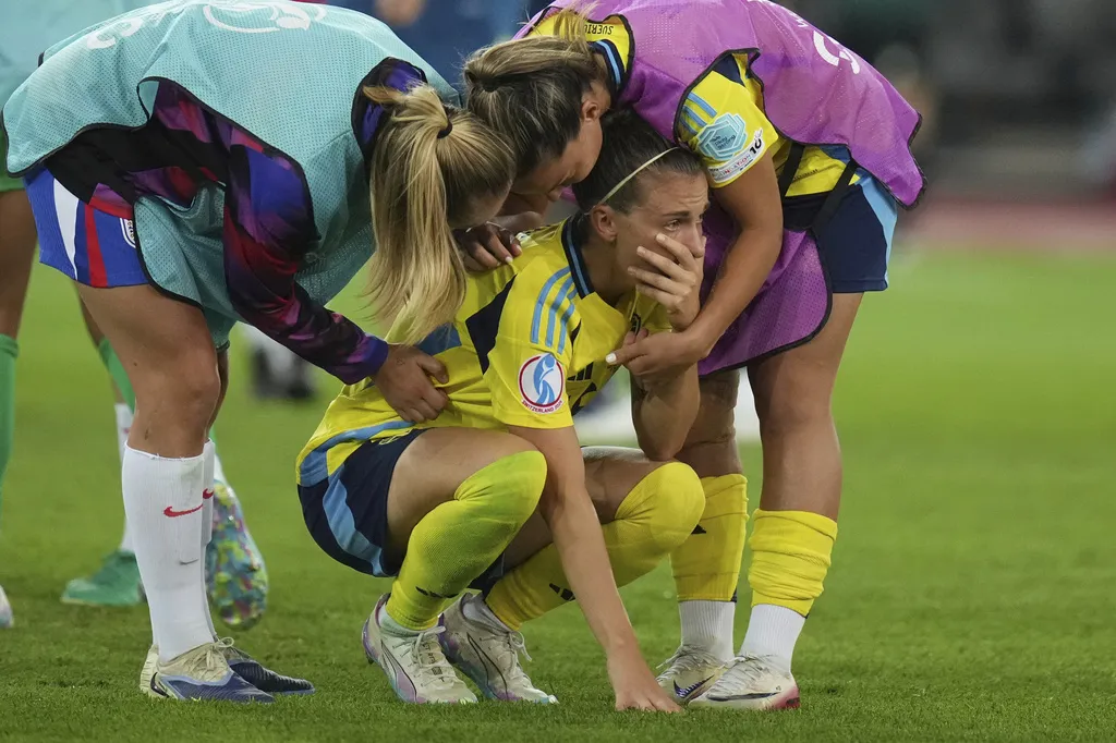 Suecia dejó ir una ventaja de dos goles