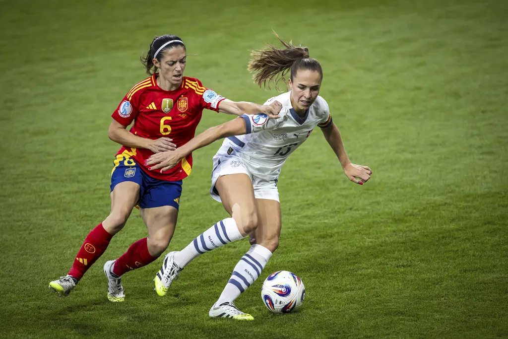 España eliminó sin complicaciones a Suiza