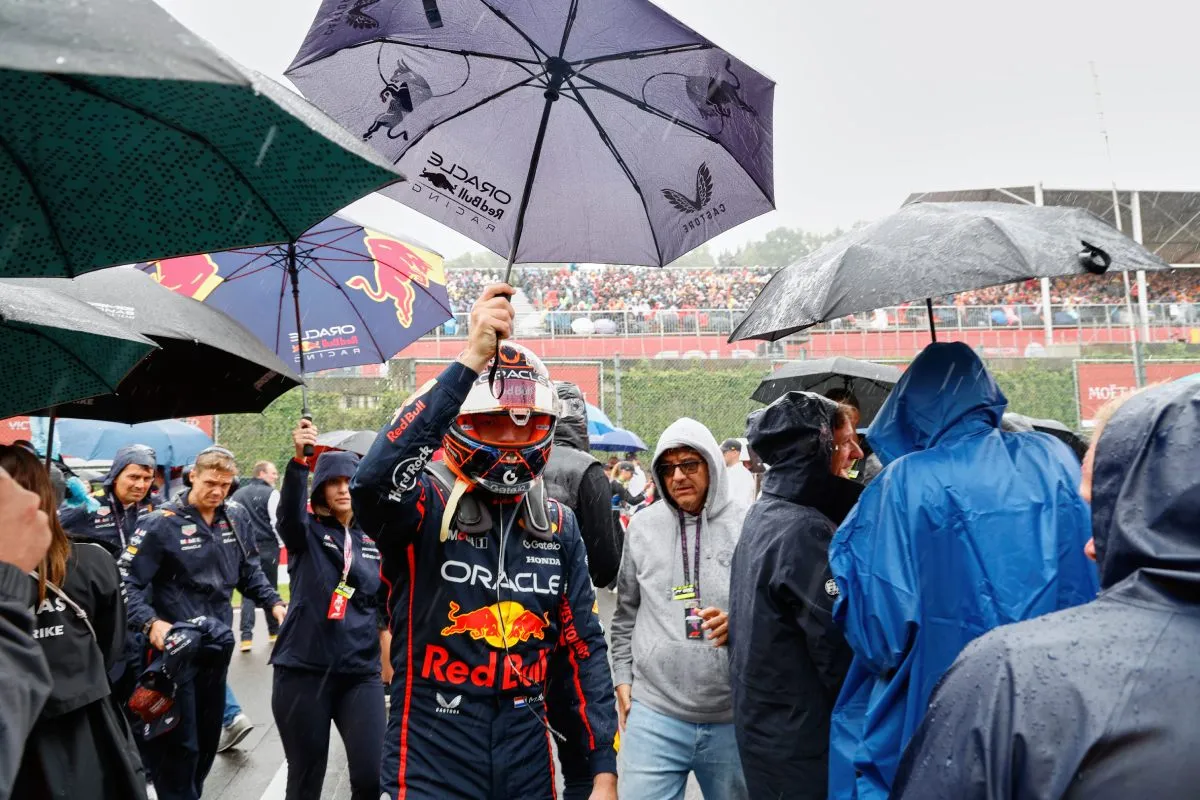 Para el Gran Premio de Bélgica, la F1 hizo un inesperado cambio