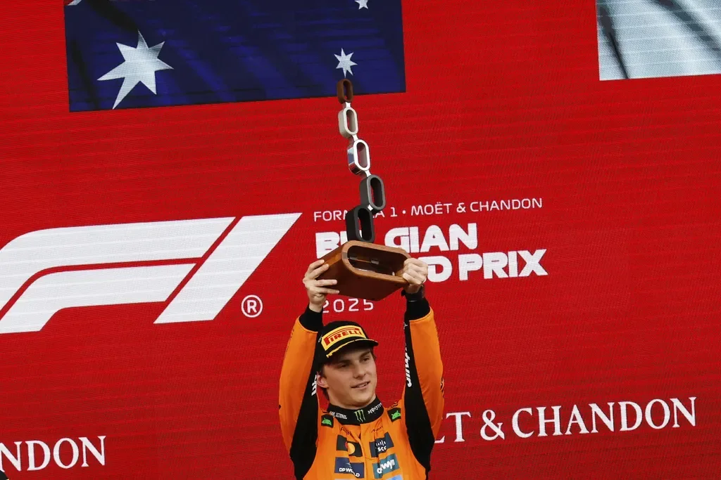 Piastri se impuso este domingo en Bélgica