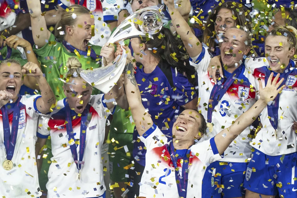 Inglaterra logró el bicampeonato en la Eurocopa