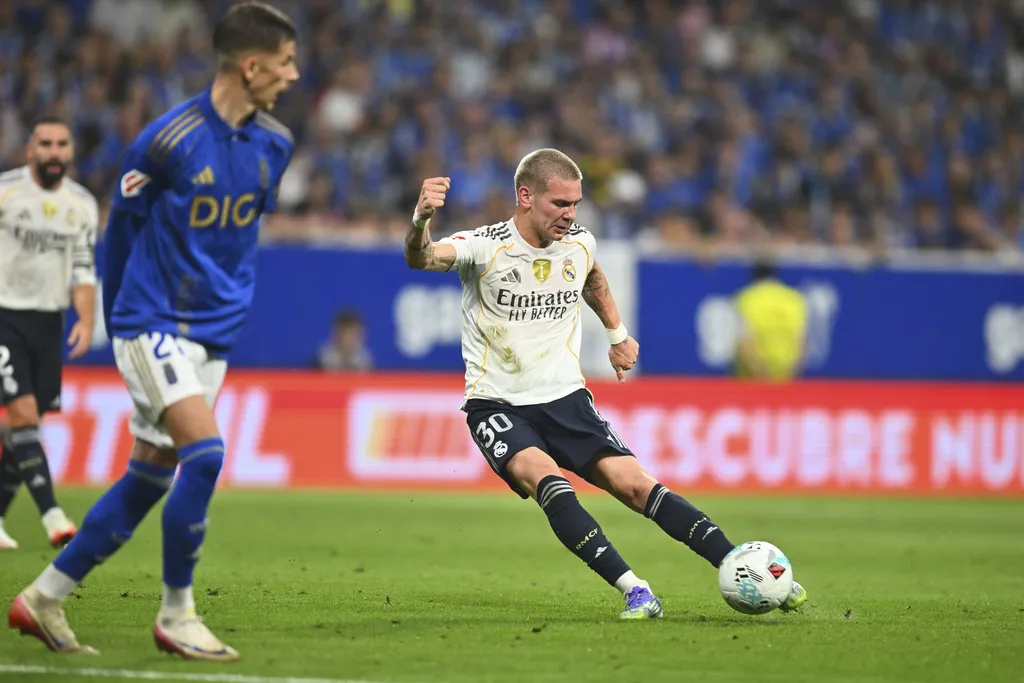 Mastantuono tuvo una histórica actuación como titular