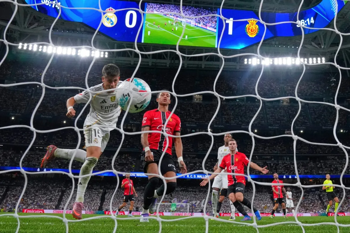 El primer gol blanco | AP