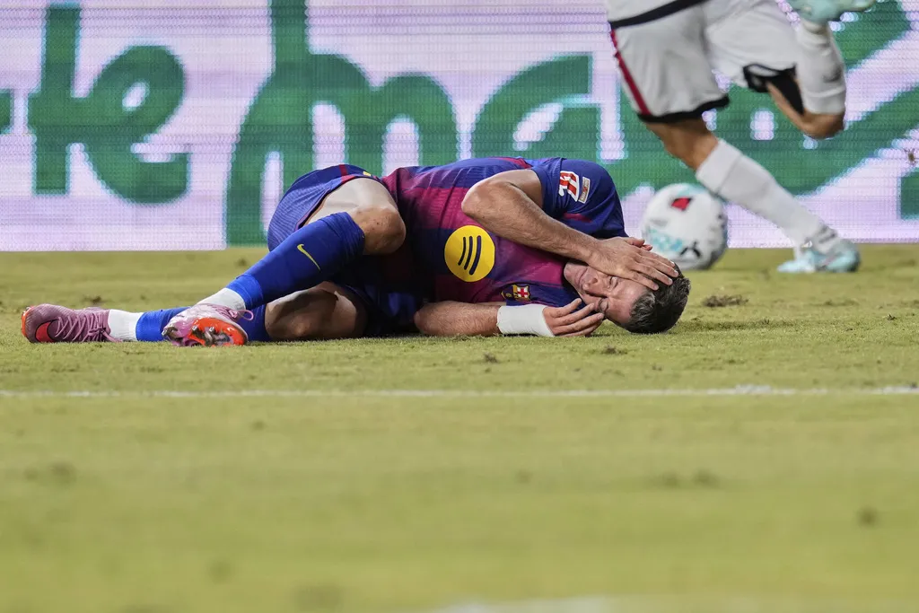 Lewandowski ha sumado pocos minutos en este torneo