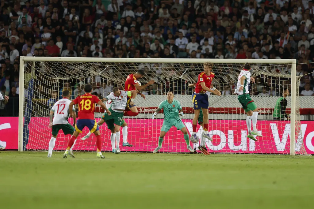 España se impuso ante Bulgaria