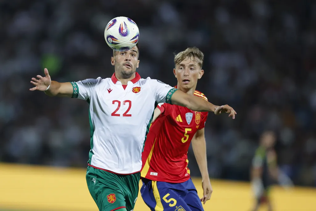 España empezó las eliminatorias ante Bulgaria