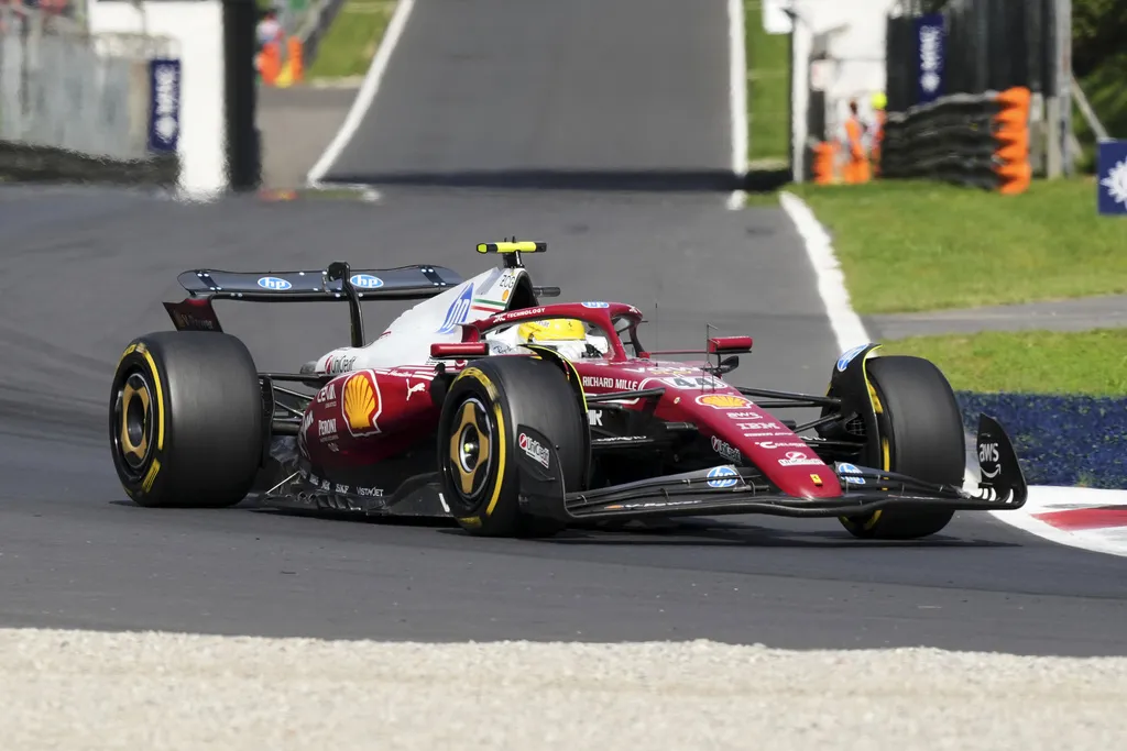 Hamilton ha tenido un primer año con Ferrari complicado