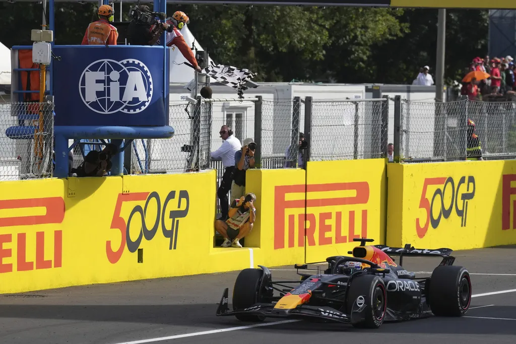 Verstappen fue aplastante en Monza