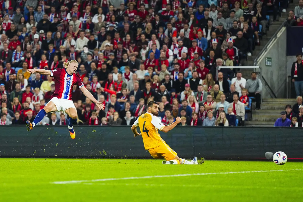 Haaland fue la figura del partido