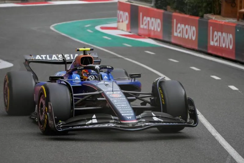 Sainz en Bakú | AP