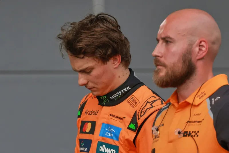 Piastri tuvo un fin de semana para el olvido