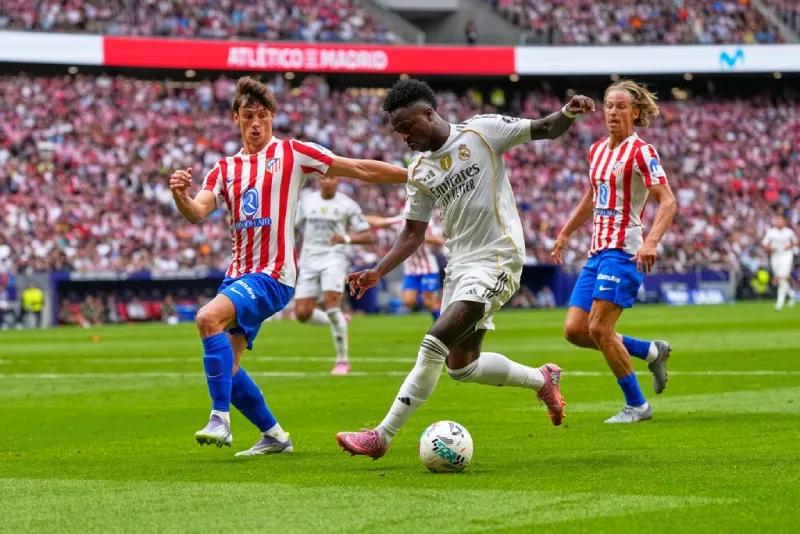 Vinicius tuvo un partido complicado