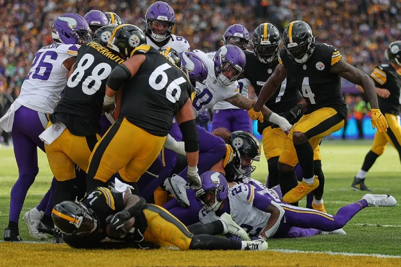 Los Steelers vencieron a los Vikings en Dublín