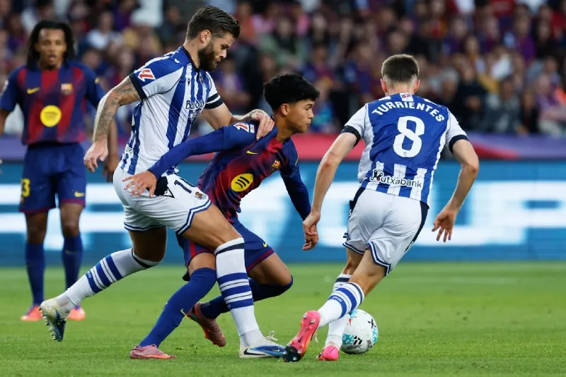Dro tuvo su debut este domingo ante la Real Sociedad