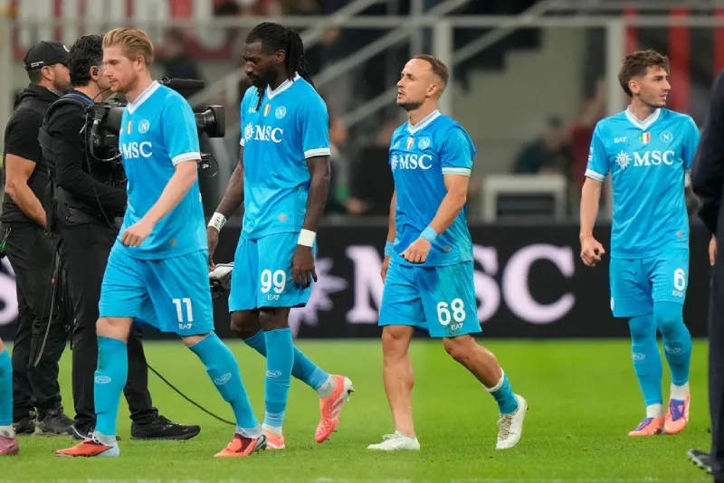 NApoli no logró el empate