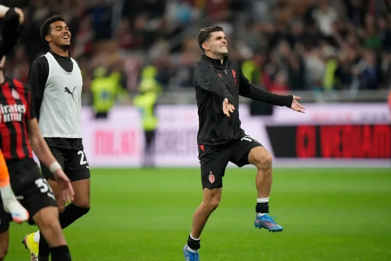 Pulisic fue la figura del partido en San Siro