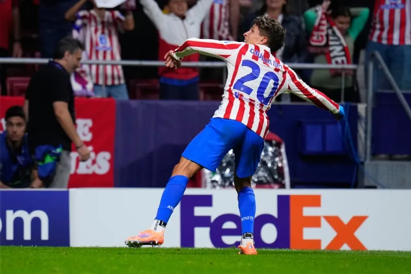 Simeone también marcó en la goleada