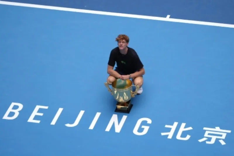 Levantó otro trofeo