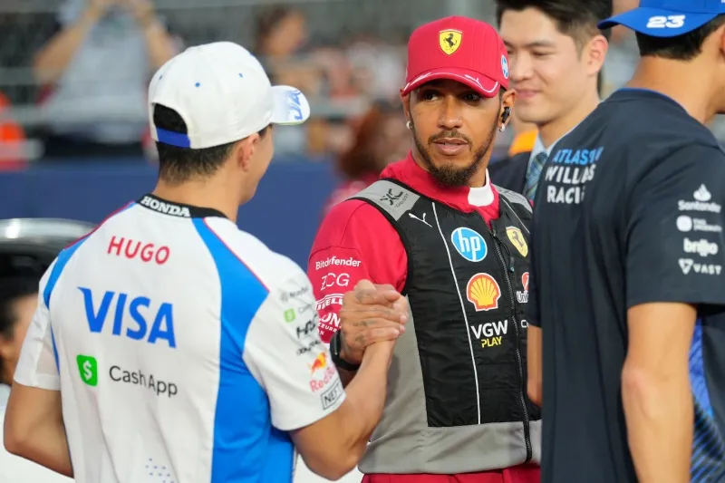 Hamilton fue llamado al final de la carrera