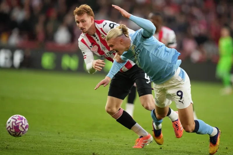 Haaland tiene números impresionantes