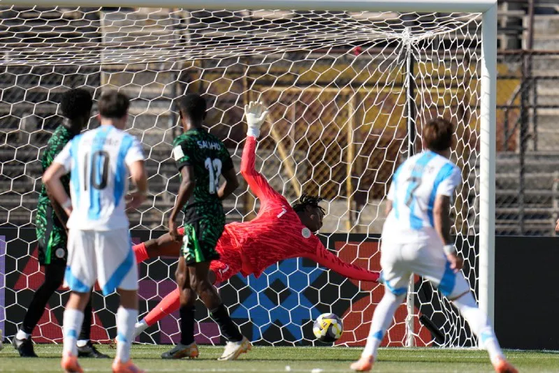 La Albiceleste goleó a Nigeria