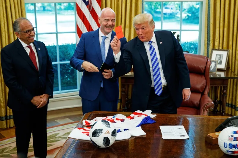 Con motivo del Mundial, Trump e Infantino han estrechado sus lazos