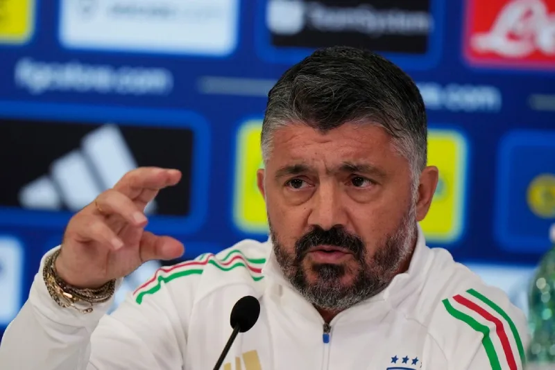 Gennaro Gattuso en conferencia de prensa
