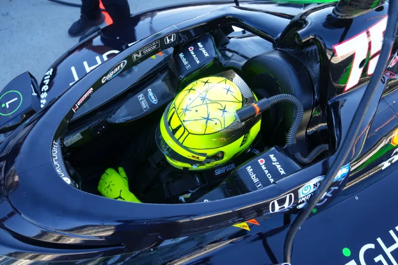 Schumacher realizó pruebas en Indianápolis