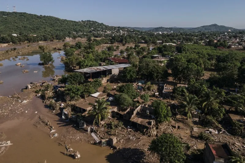 El huracán dejó muchas afectaciones en infraestructura