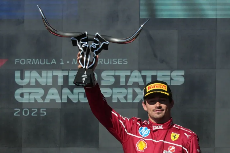 Charles Leclerc se quedó el segundo lugar del Power Ranking