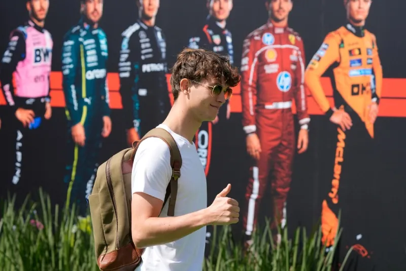 Bearman fue el piloto del día en México