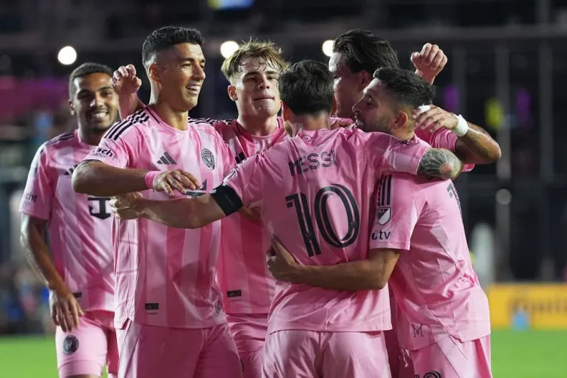 Messi y su familia está felices en Miami | AP