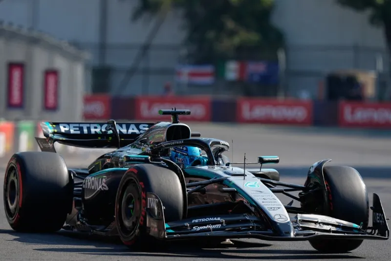 George Russell finalizó séptimo