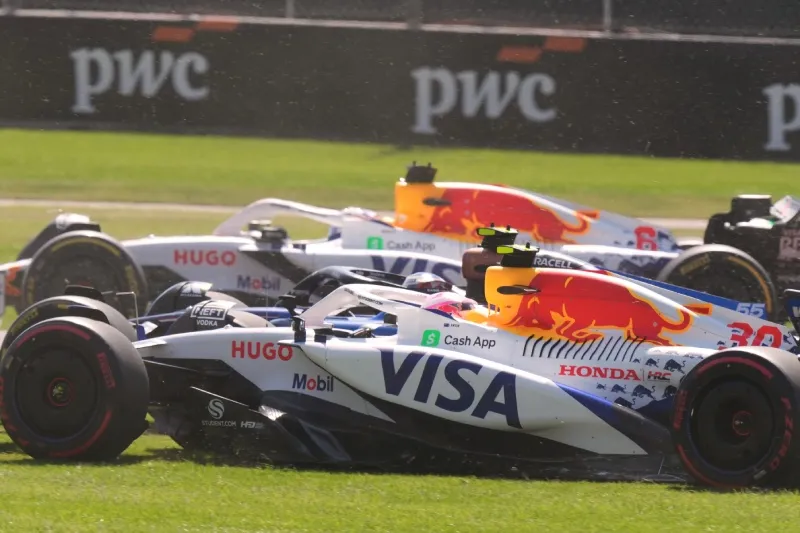 Liam Lawson tuvo un mal fin de semana