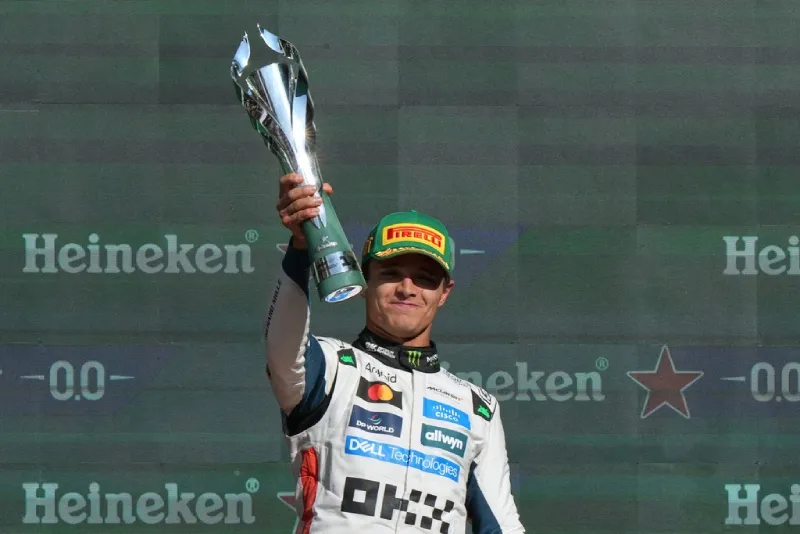 Norris ganó en el Gran Premio de México