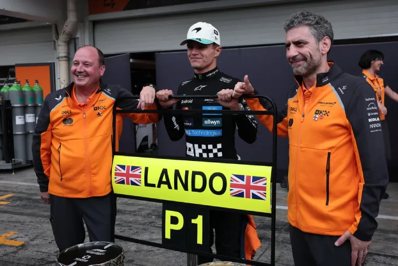 La victoria de Lando Norris | AP