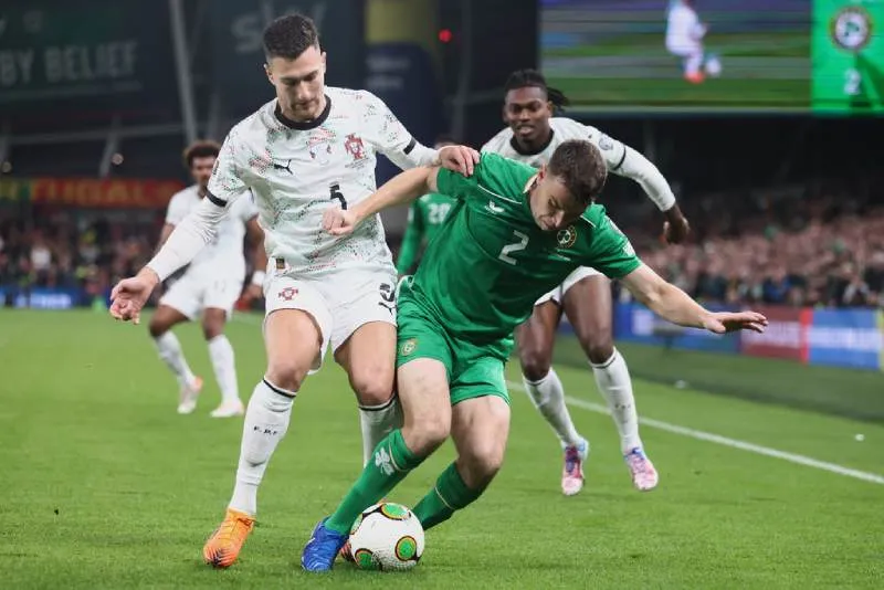Portugal cayó ante Irlanda | AP