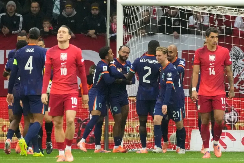 Con el empate, Países Bajos está cerca de la clasificación