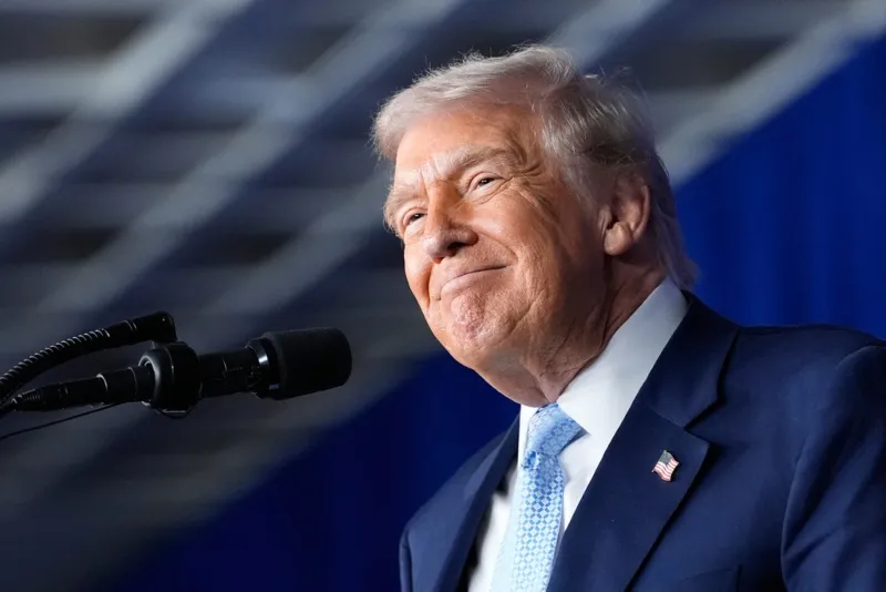 Donald Trump en un evento oficial