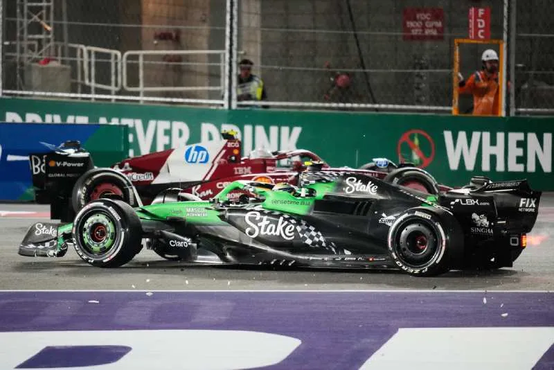 Tuvieron que entrar a la pista