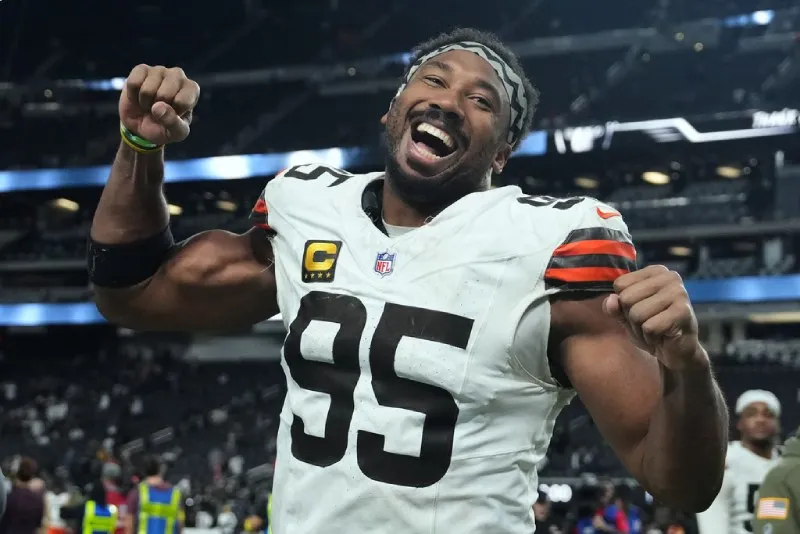 Myles Garrett acecha un nuevo récord