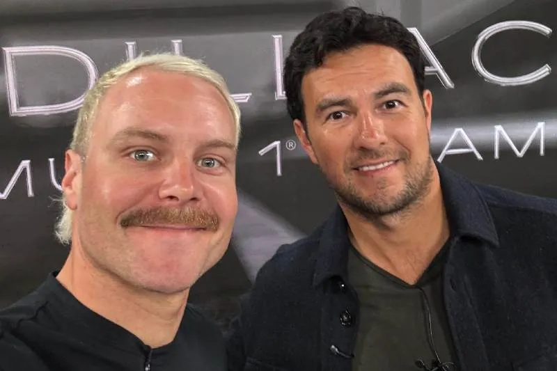 Bottas y Checo | @Cadillac_F1