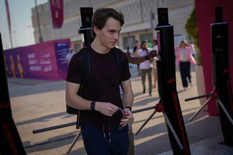 Oscar Piastri, en Qatar | AP