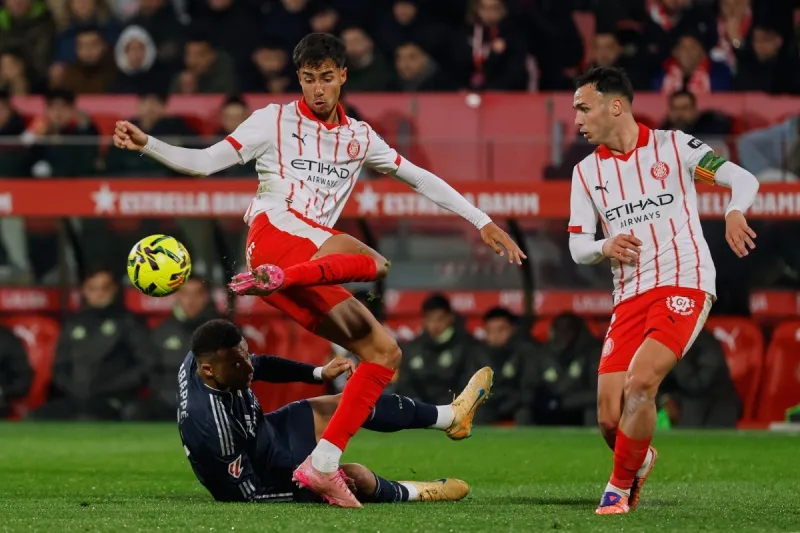 Girona está en zona de descenso por ahora