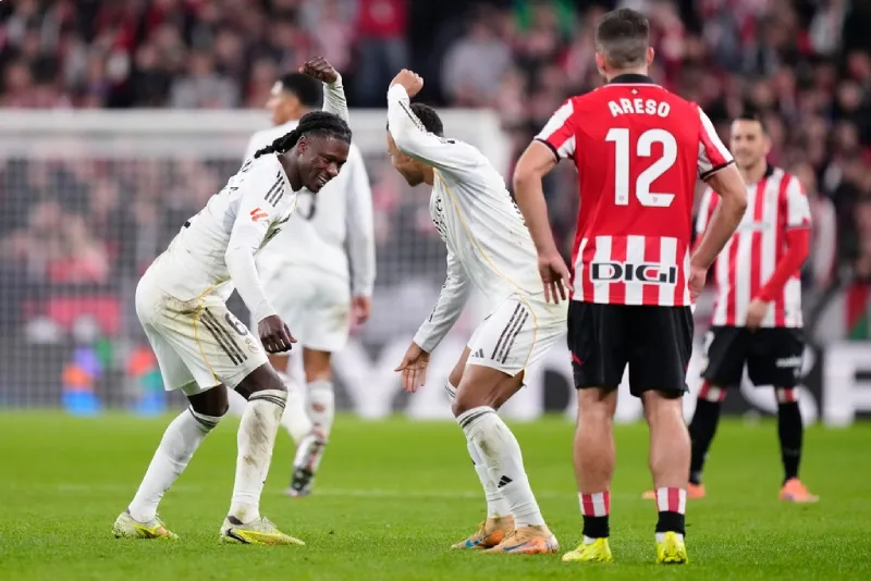 Camavinga marcó gol pero resultó lesionado