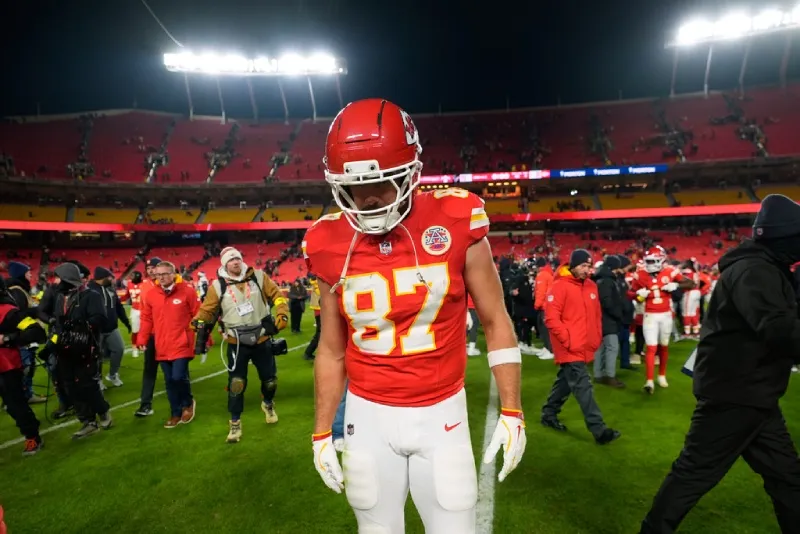 Travis Kelce tras la derrota ante Texans