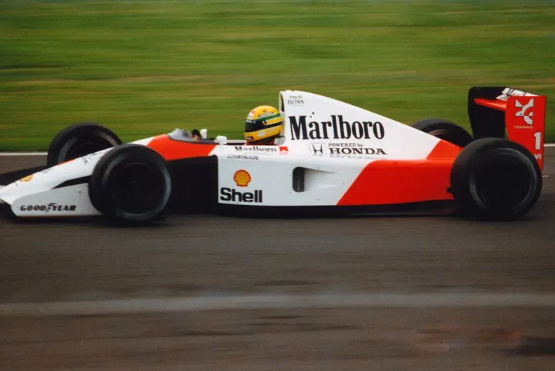 Este monoplaza de Senna será subastado | AP