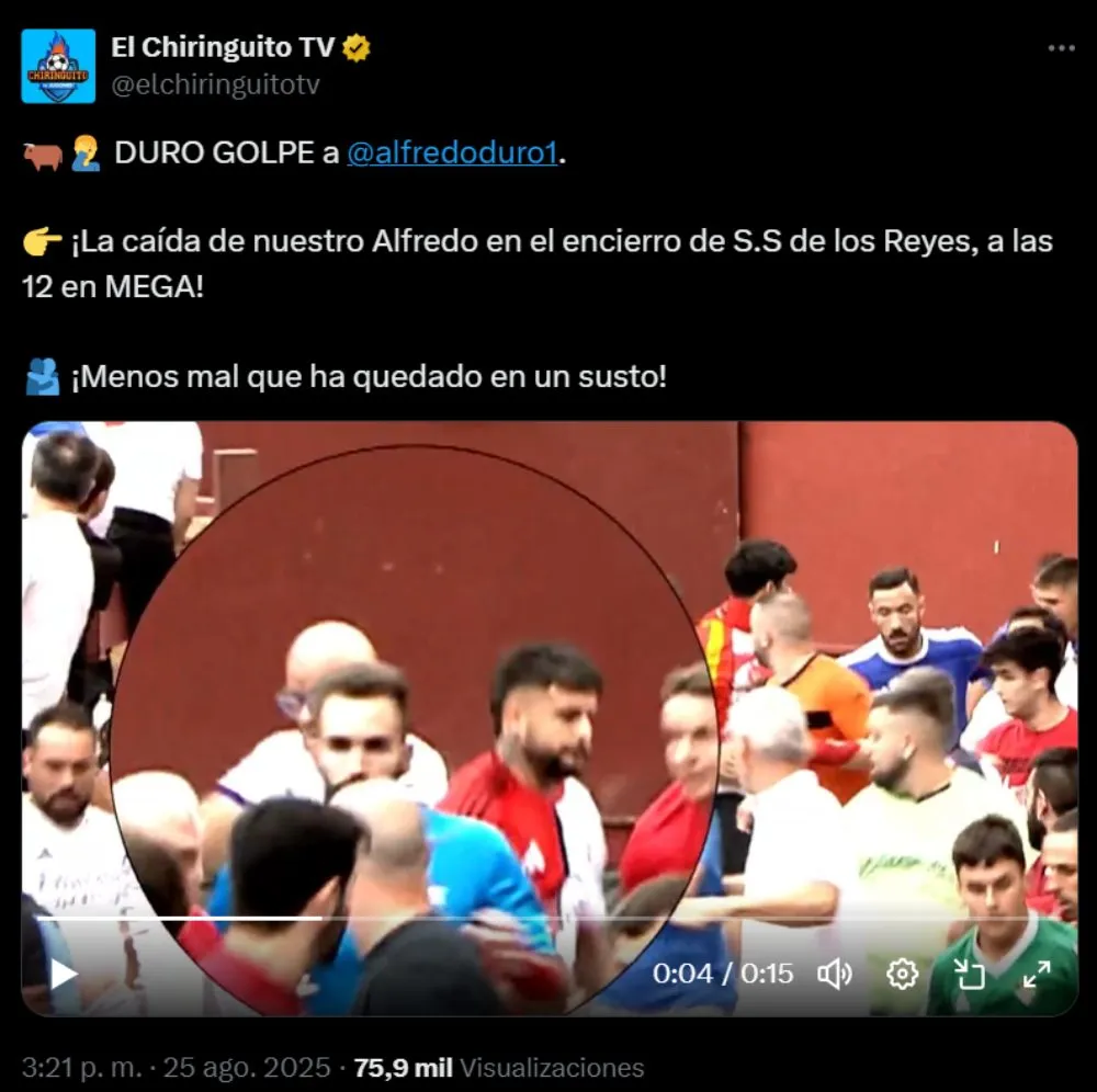 El Chiringuito señaló que todo quedó en susto