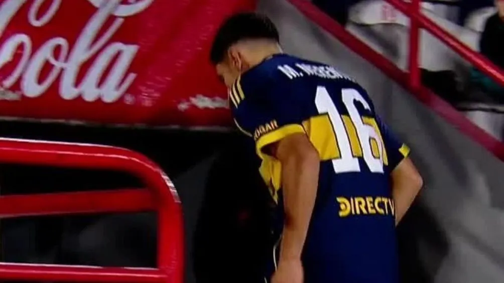 Merentiel saliendo del partido | @Joaconel